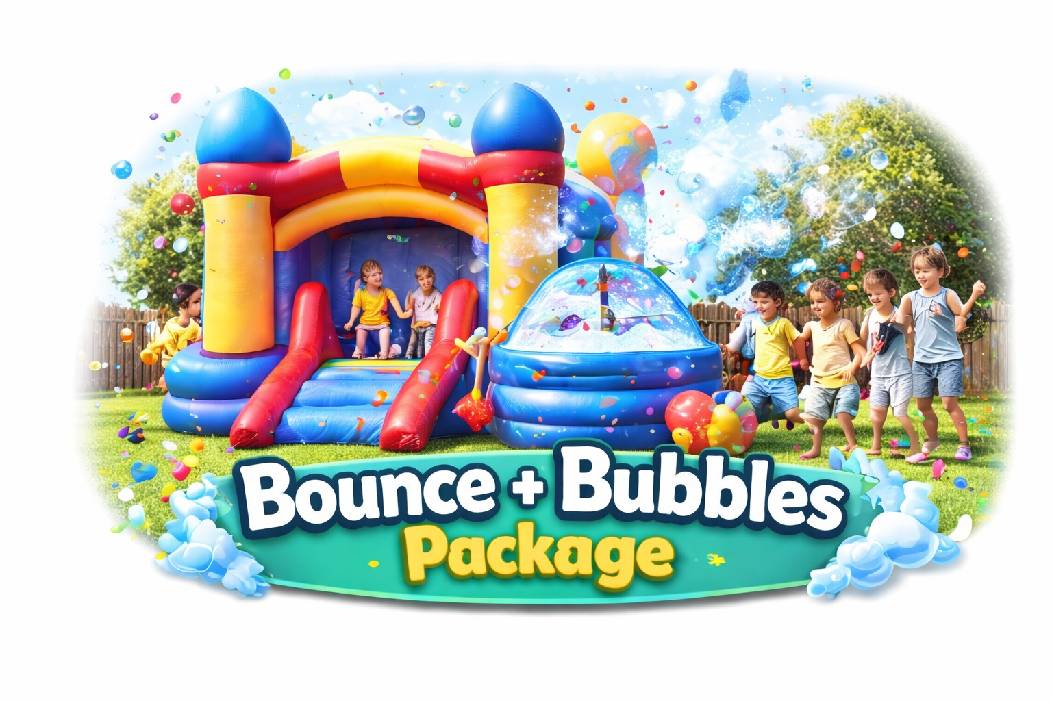 Bounce + Bubbles Package